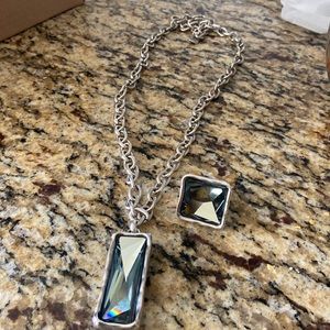 Uno de 50 necklace and ring